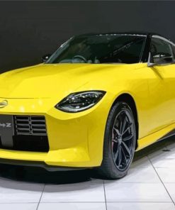 Yellow Nissan Z Diamond Painting