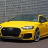 Yellow Audi Rs5 Diamond Painting