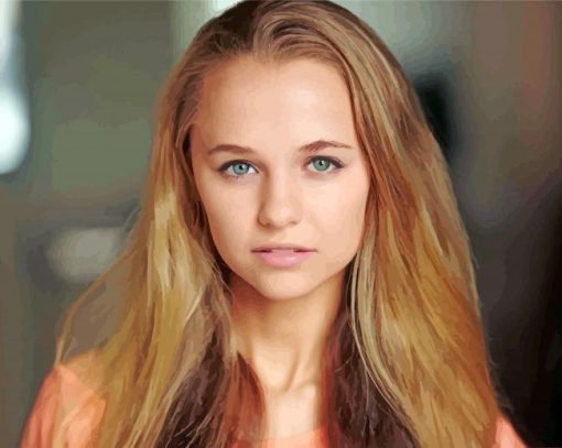 Young Madison Iseman Diamond Painting