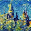 Abstract Van Gogh Harry Potter Diamond Painting