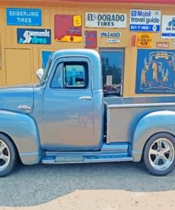 Aesthetic 54 GMC Truck Diamond Painting