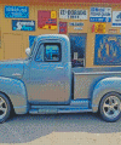 Aesthetic 54 GMC Truck Diamond Painting