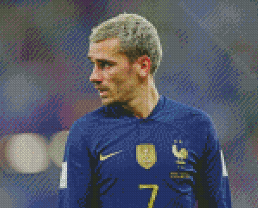 Aesthetic Antoine Griezmann Diamond Painting