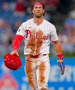 Aesthetic Bryce Harper Diamond Painting