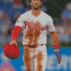 Aesthetic Bryce Harper Diamond Painting