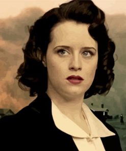 Aesthetic Claire Foy Diamond Painting