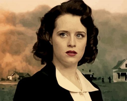 Aesthetic Claire Foy Diamond Painting