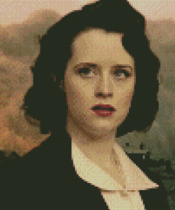 Aesthetic Claire Foy Diamond Painting