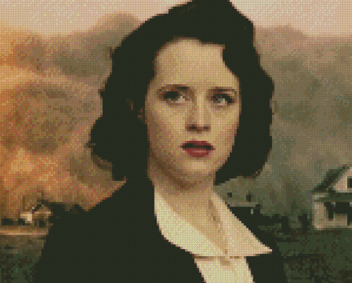 Aesthetic Claire Foy Diamond Painting