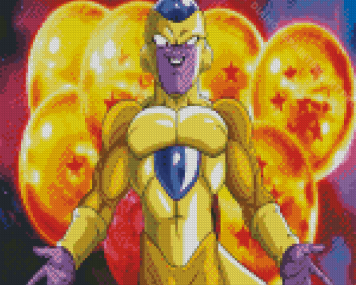 Aesthetic Frieza Diamond Painting