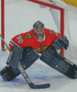 Aesthetic Hockey Goalie Diamond Painting