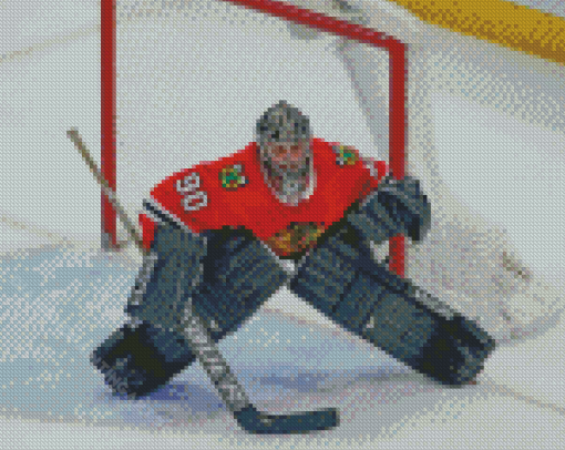 Aesthetic Hockey Goalie Diamond Painting