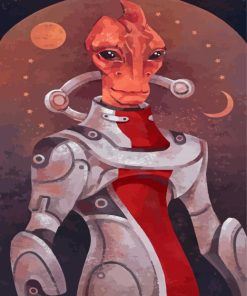 Aesthetic Mordin Solus Diamond Painting