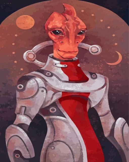 Aesthetic Mordin Solus Diamond Painting