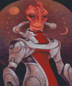 Aesthetic Mordin Solus Diamond Painting