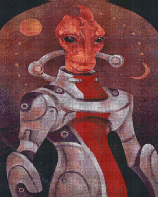 Aesthetic Mordin Solus Diamond Painting