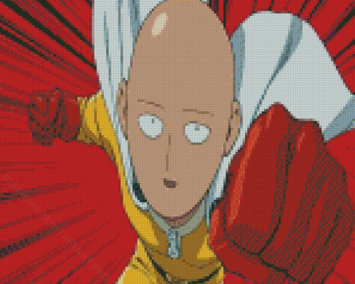 Aesthetic Saitama Diamond Painting