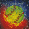 Aesthetic Softball Diamond Painting