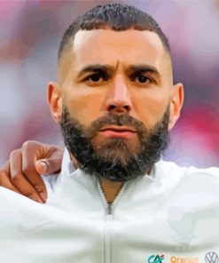 Aesthetic Benzema Diamond Painting