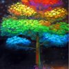 Aesthetic Colorful Tree Diamond Painting