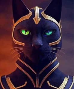 Aesthetic Warrior Cat Diamond Painting