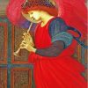 Angel Playing Music Diamond Painting