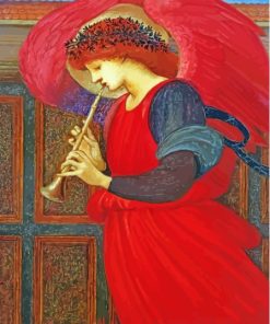 Angel Playing Music Diamond Painting