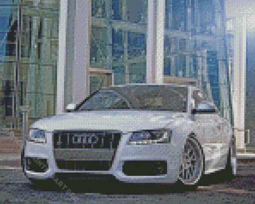 Audi S5 Car Engine Diamond Painting