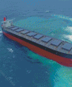 Wakashio Bulk Carrier Ship Diamond Painting