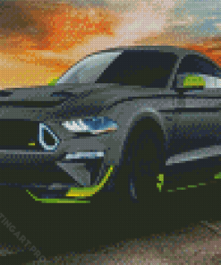 Black Ford Mustang Gt Diamond Painting