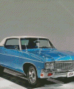 Blue 70 Chevrolet Diamond Painting