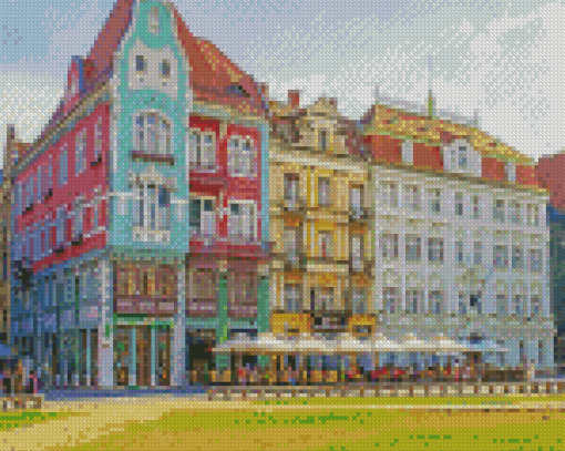 Bruck House Timisoara Romania Diamond Painting