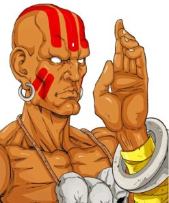 Capcom Game Dhalsim Diamond Painting