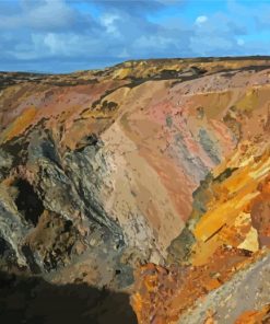 Colorful Parys Mountains Diamond Painting