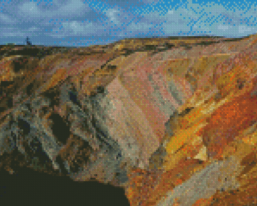 Colorful Parys Mountains Diamond Painting