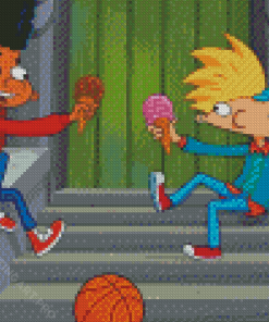 Cool Hey Arnold Diamond Painting