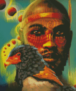 Cool African Man Diamond Painting