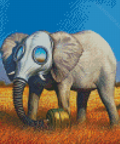 Elephant By Kush Diamond Painting