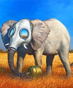 Elephant By Kush Diamond Painting