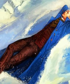 Fantasy Man Snow Angel Diamond Painting