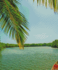 Gambia River Diamond Painting