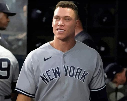 Handsome Aaron Judge Diamond Painting