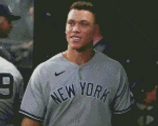 Handsome Aaron Judge Diamond Painting