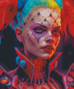 Joker Lady Diamond Painting