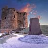 Kidwelly Castle Snow Diamond Painting