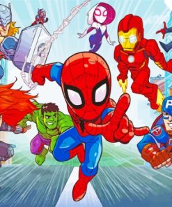 Marvel Superheroes Kids Diamond Painting