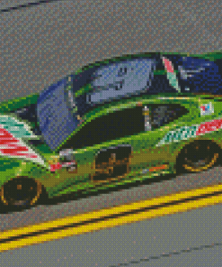 Mountain Dew Car Diamond Painting