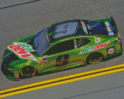 Mountain Dew Car Diamond Painting