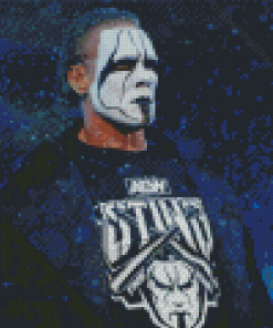 Sting Wrestler Diamond Painting