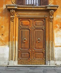 Old Vintage Italian Door Diamond Painting